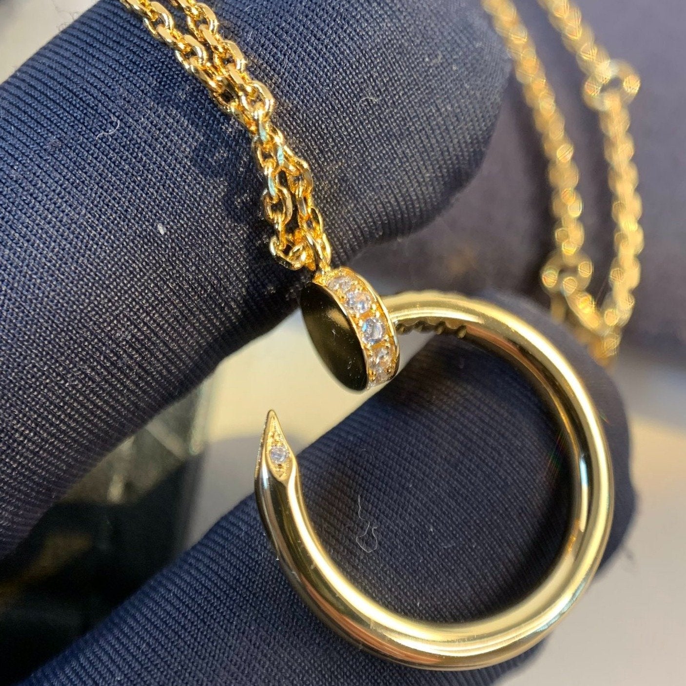 [LumiVibe]JUSTE NECKLACE GOLD