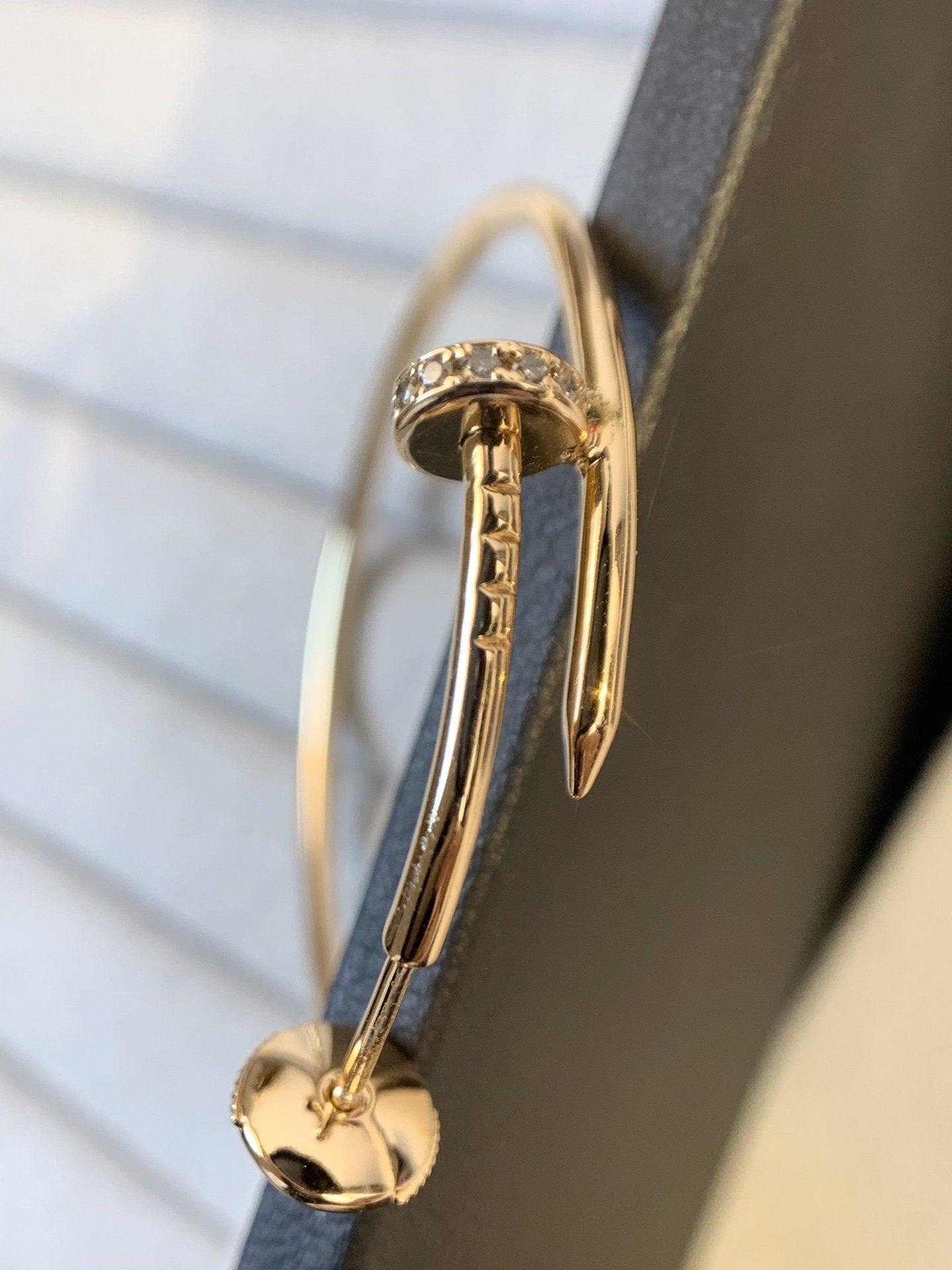 [LumiVibe]JUSTE EARRINGS GOLD DIAMONDS 1.8MM