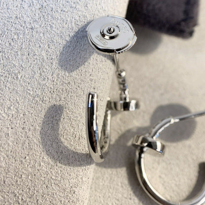 [LumiVibe]JUSTE EARRINGS SILVER