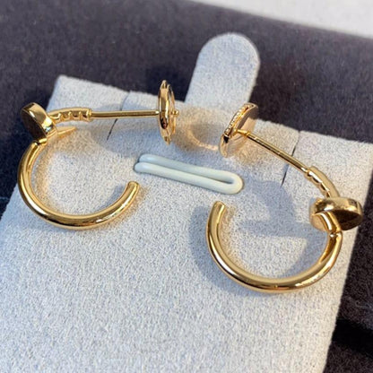 [LumiVibe]JUSTE EARRINGS PINK GOLD