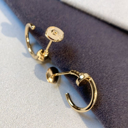 [LumiVibe]JUSTE EARRINGS PINK GOLD