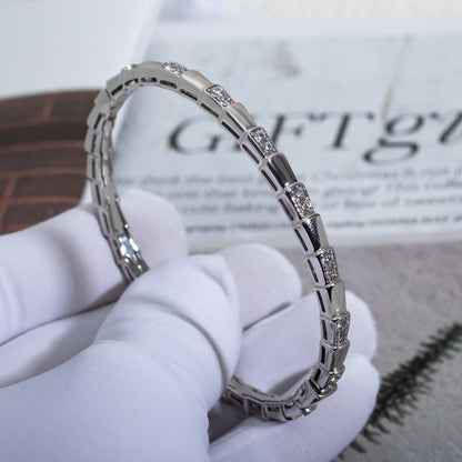 [LumiVibe]SERPENTI BRACELET SILVER DIAMOND