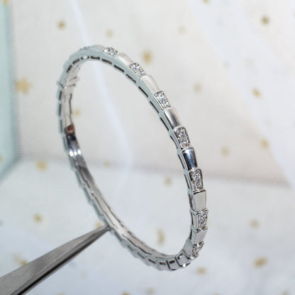 [LumiVibe]SERPENTI BRACELET SILVER DIAMOND