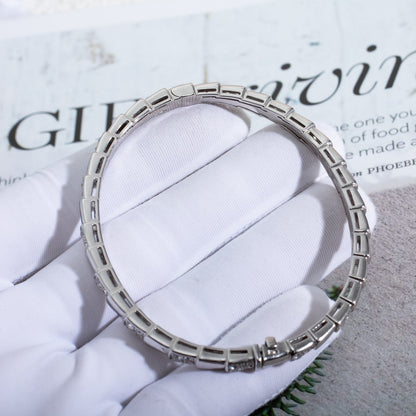 [LumiVibe]SERPENTI BRACELET SILVER DIAMOND