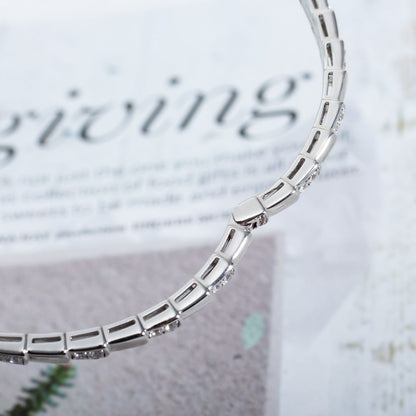 [LumiVibe]SERPENTI BRACELET SILVER DIAMOND
