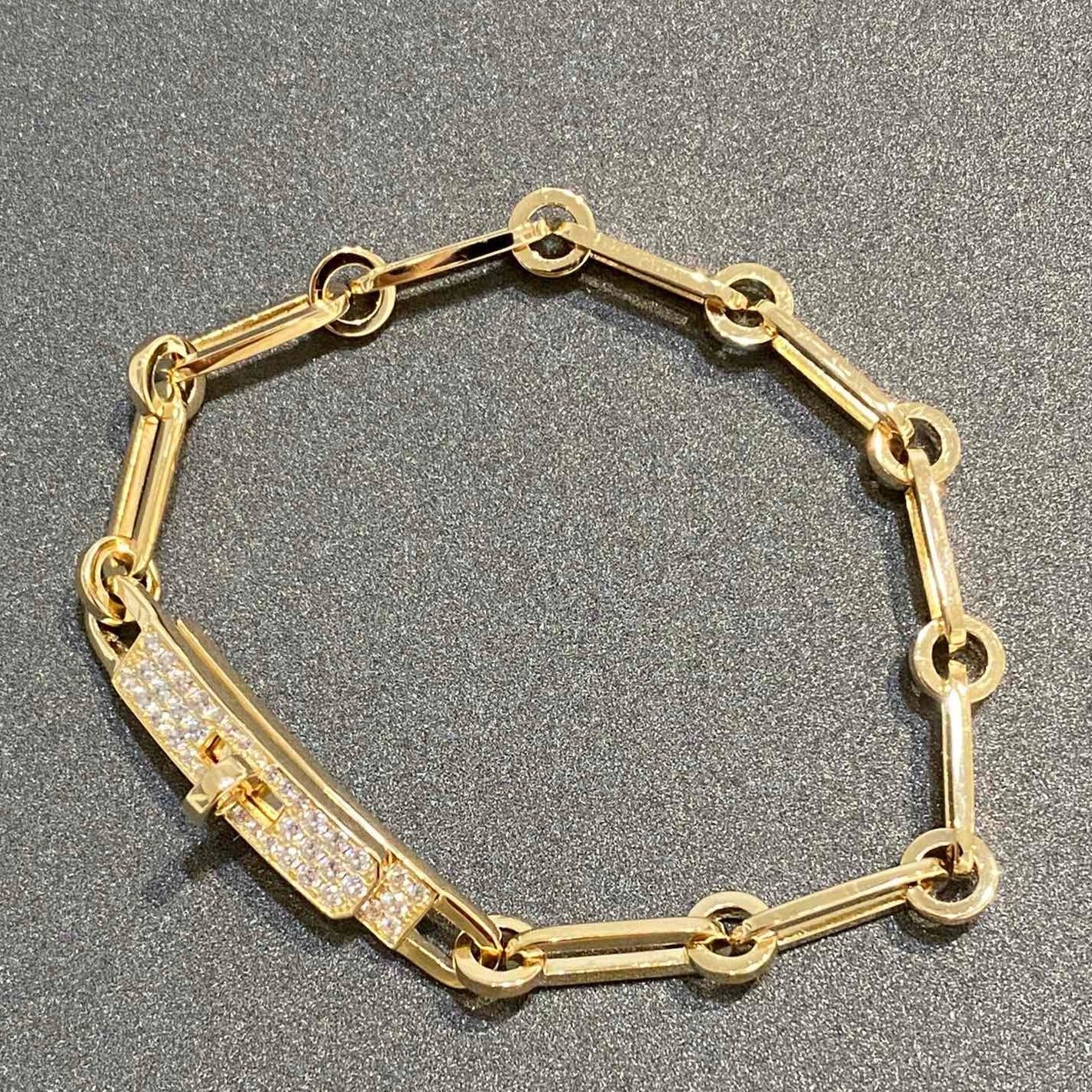 [LumiVibe]CHAINE BRACELET SMALL MODEL DIAMOND