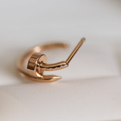 [LumiVibe]JUSTE EARRINGS PINK GOLD