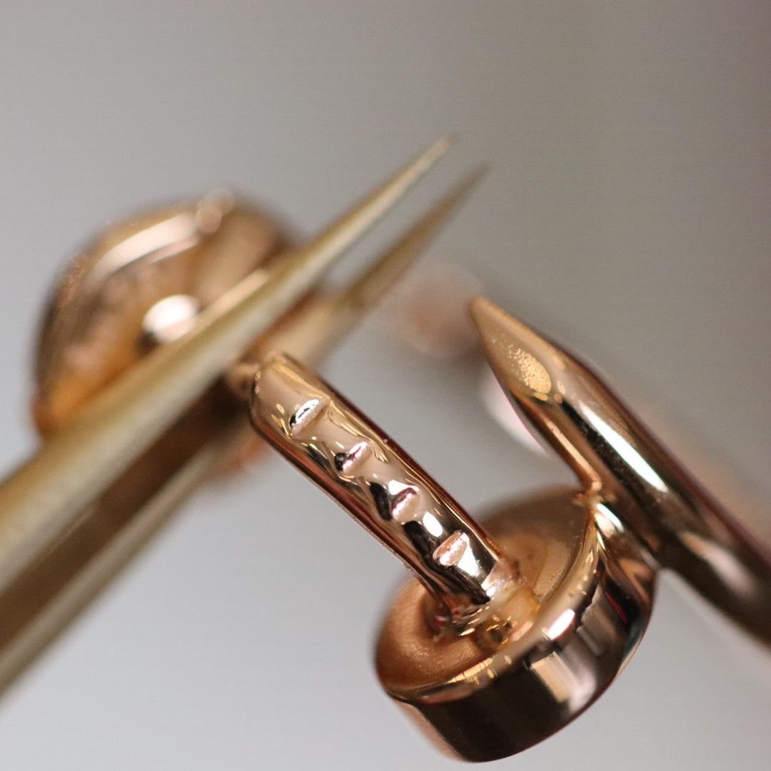 [LumiVibe]JUSTE EARRINGS PINK GOLD