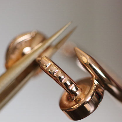 [LumiVibe]JUSTE EARRINGS PINK GOLD