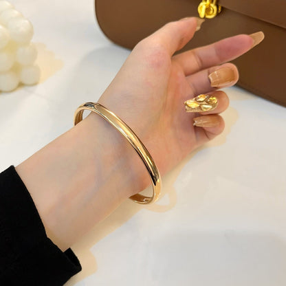 [LumiVibe]PANTHERE GOLD DIAMOND OPEN BRACELET