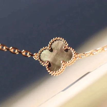 [LumiVibe]CLOVER 20 MOTIFS LASER DIAMOND NECKLACE