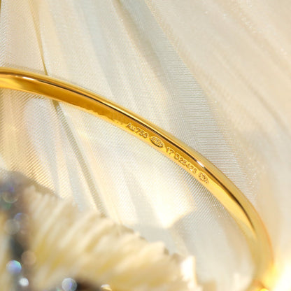 [LumiVibe]VOLTE UPSITE DOWN GOLD DIAMOND BRACELET