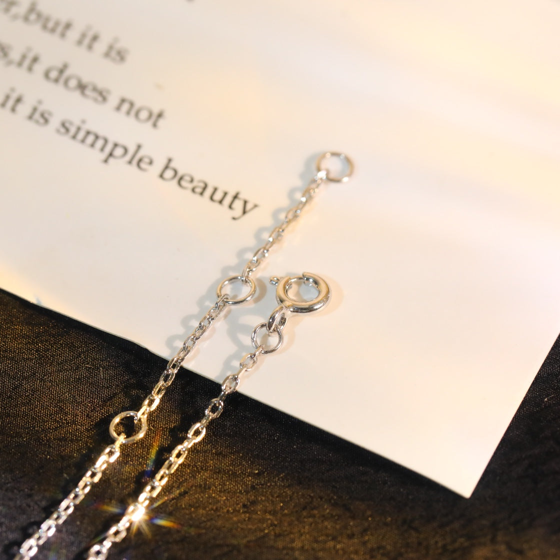 [LumiVibe]SUN MOTIF PINK MOP SILVER BRACELET