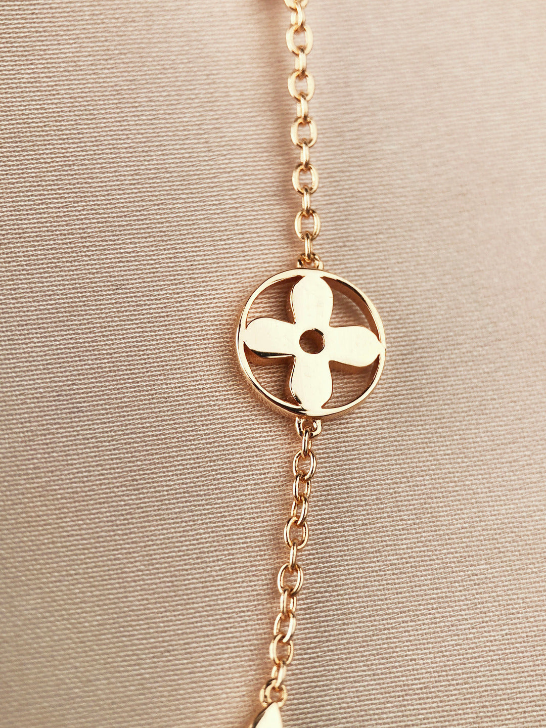[LumiVibe]STAR AND SUN 7 MOTIFS GOLD BRACELET