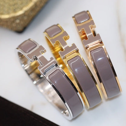 [LumiVibe]H BRACELET 12MM BROWN