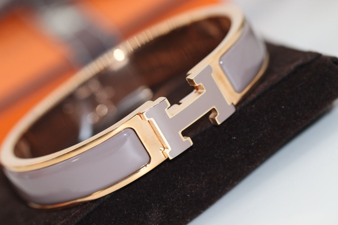 [LumiVibe]H BRACELET 12MM BROWN
