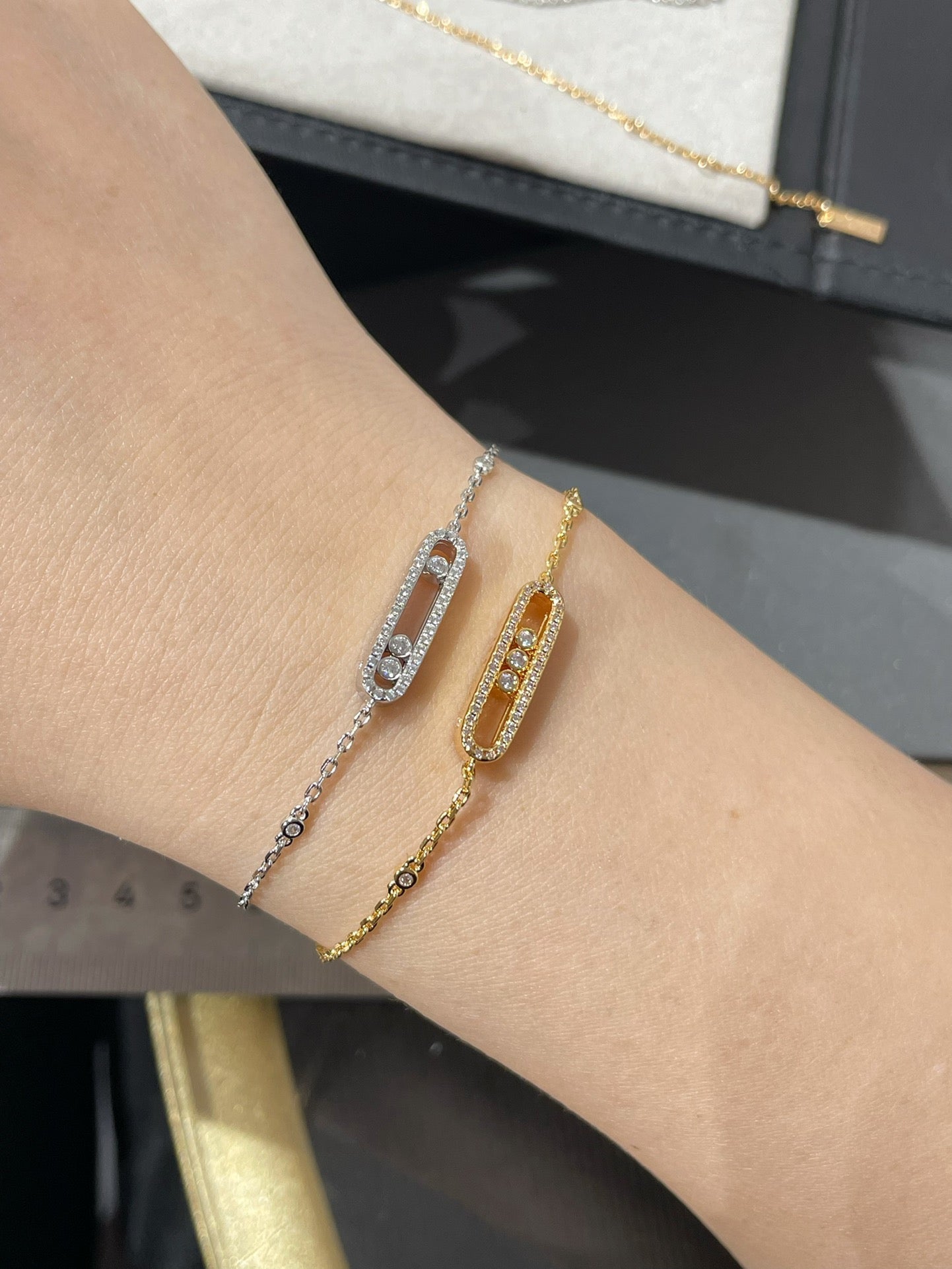 [LumiVibe]BABY MOVE DIAMOND BRACELET