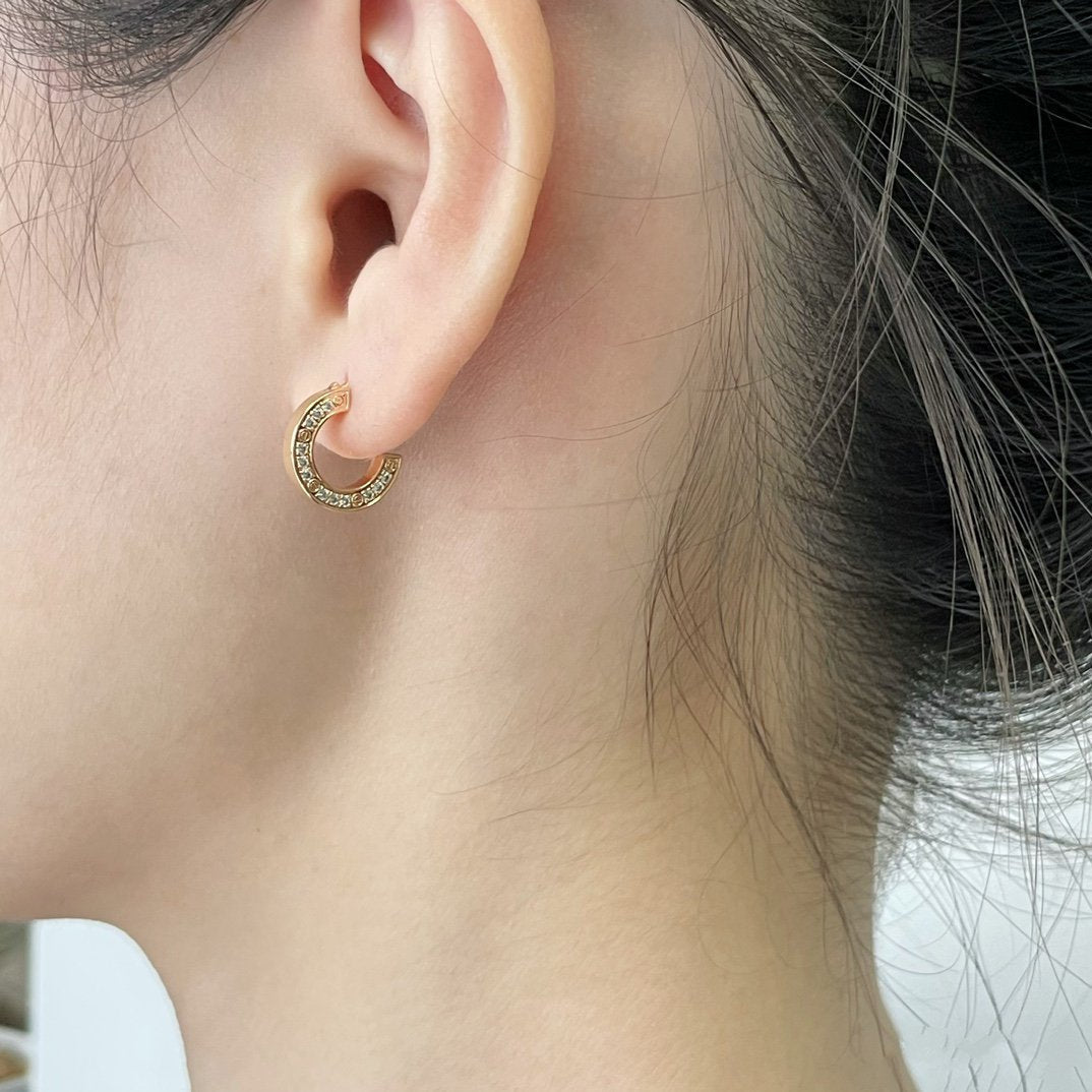 [LumiVibe]LOVE DIAMOND EARRINGS