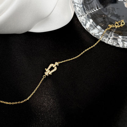 [LumiVibe]FORCE 10 FULL DIAMOND BUCKLE CHAIN LINK MINI MODEL