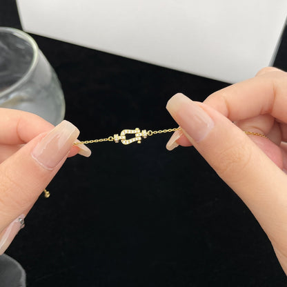 [LumiVibe]FORCE 10 FULL DIAMOND BUCKLE CHAIN LINK MINI MODEL
