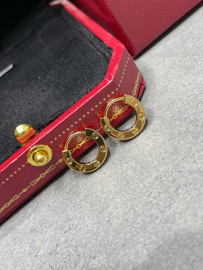 [LumiVibe]LOVE MINI EARRINGS