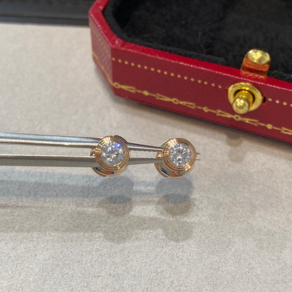 [LumiVibe]DAMOUR DIAMOND EARRINGS