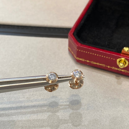 [LumiVibe]DAMOUR DIAMOND EARRINGS