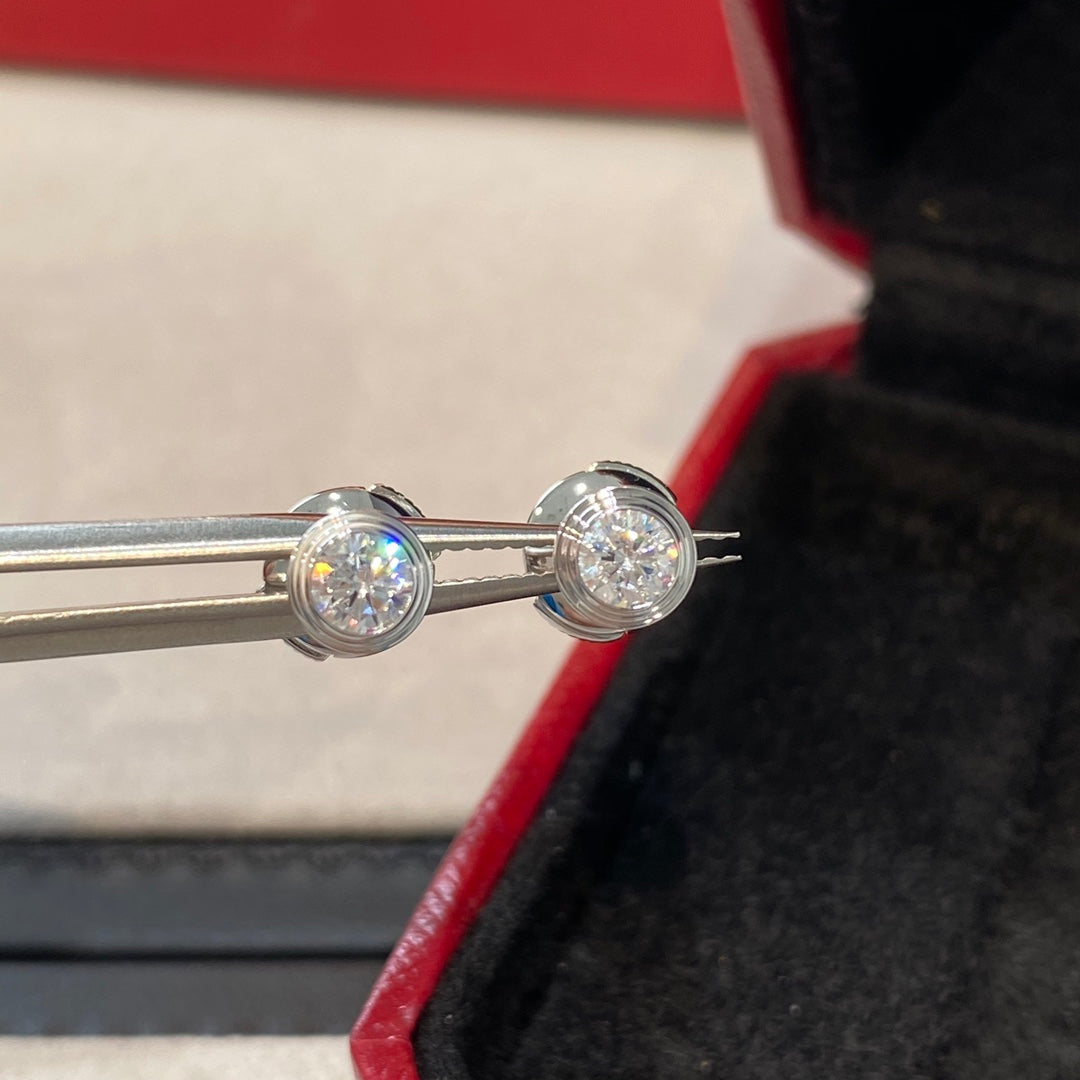 [LumiVibe]DAMOUR DIAMOND EARRINGS