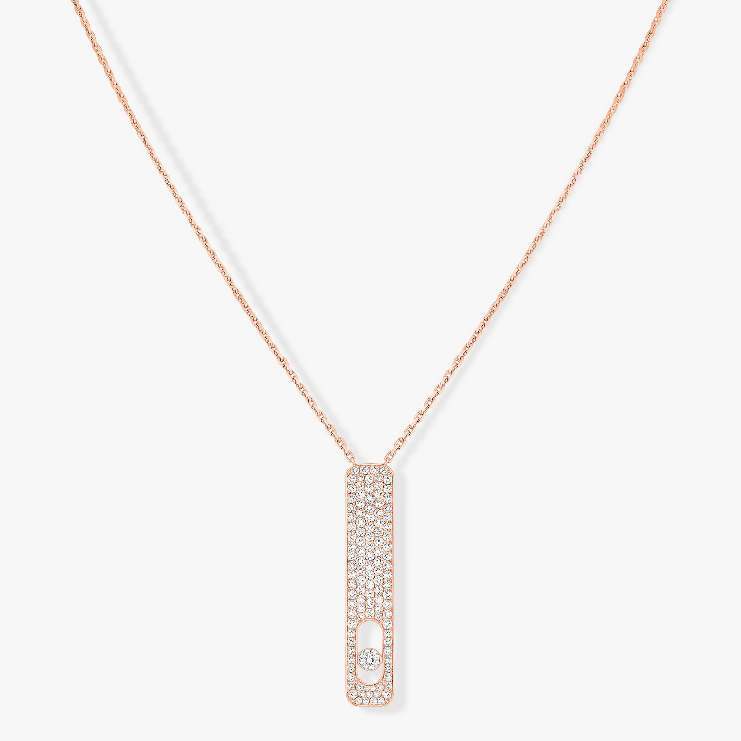 [LumiVibe]MY FIRST DIAMOND PAVED NECKLACE