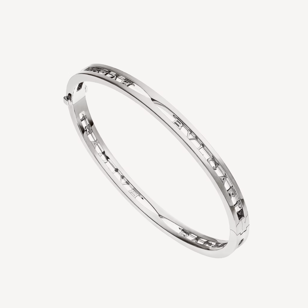 [LumiVibe]ZERO 1 SPIRAL LOGO SILVER BRACELET