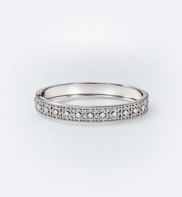 [LumiVibe]2026 WOVEN-PATTERN BRACELET SET WITH FULL DIAMOND INLAY THREE-COLORS
