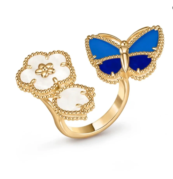 [LumiVibe]2026 NEW TWIN BUTTERFLY LUCKY RING