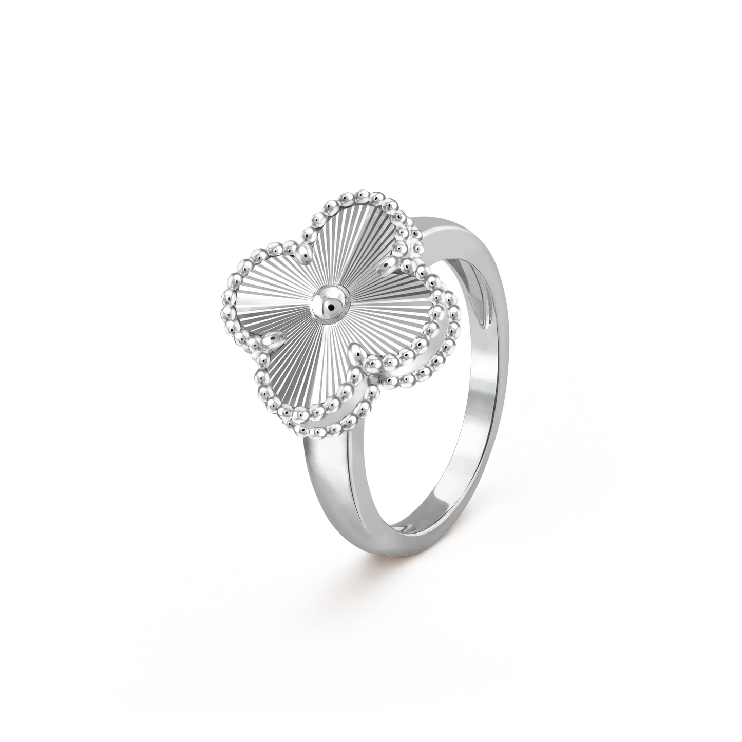 [LumiVibe]CLOVER SILVER RING