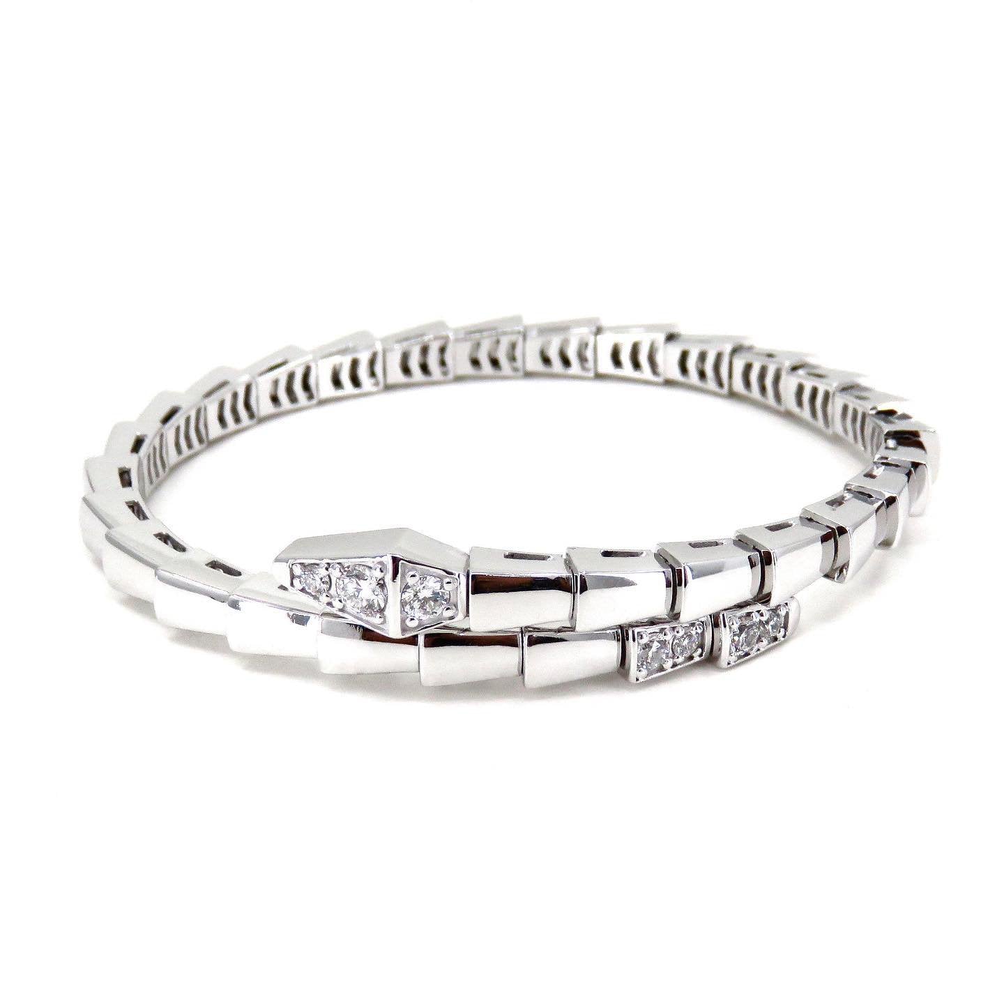 [LumiVibe]SERPENTI BRACELET DIAMONDS SILVER
