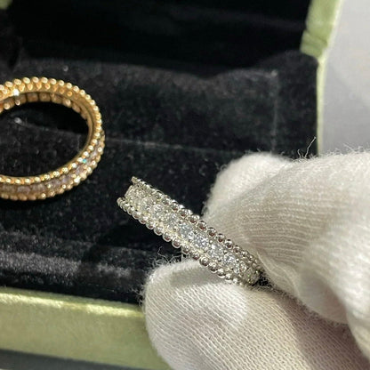 [LumiVibe]PERLEE DIAMOND ROSE GOLD RING