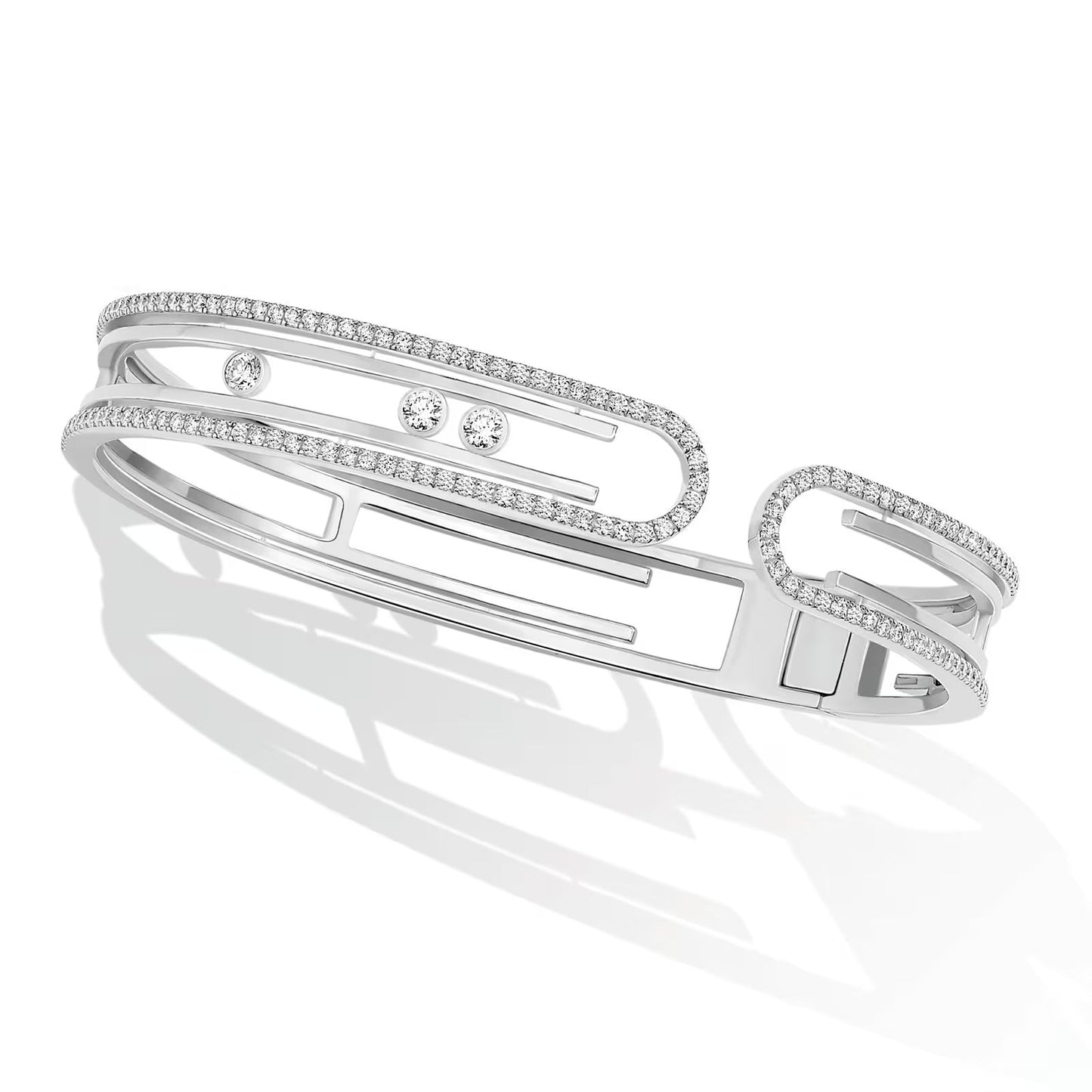 [LumiVibe]MOVE 10TH PAVED DIAMOND BRACELET