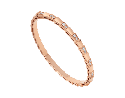 [LumiVibe]SERPENTI BRACELET PINK GOLD DIAMOND