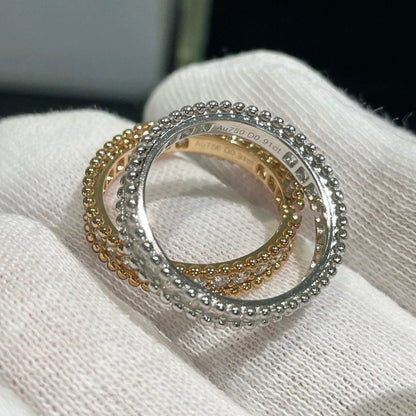 [LumiVibe]PERLEE DIAMOND SILVER RING