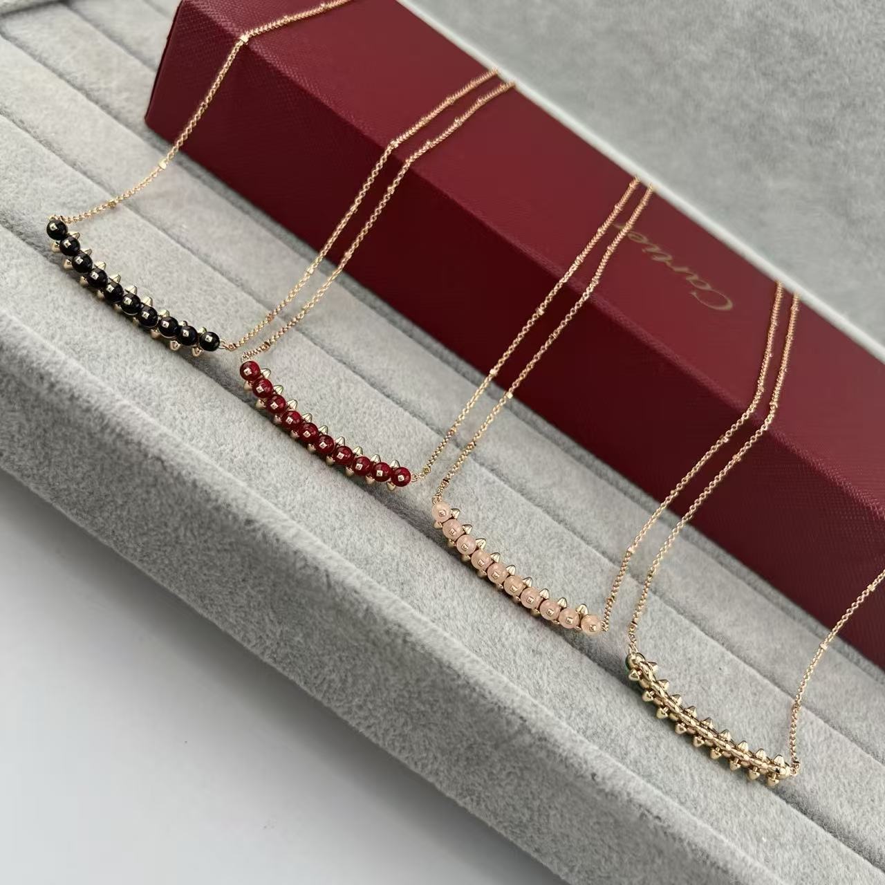 [LumiVibe] 2026 NEW COLORED GEMSTONES NECKLACE