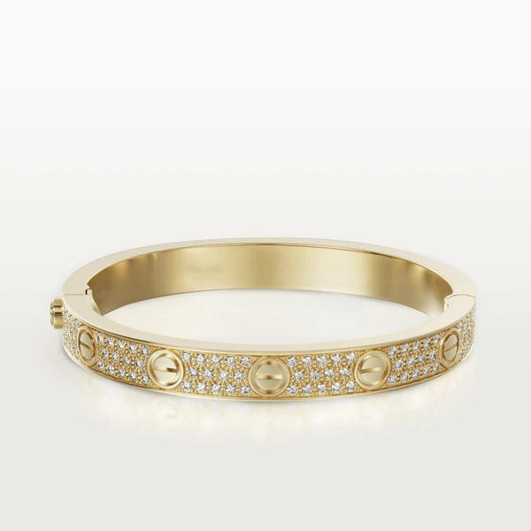 [LumiVibe]LOVE BRACELET 6.1MM DIAMOND-PAVED