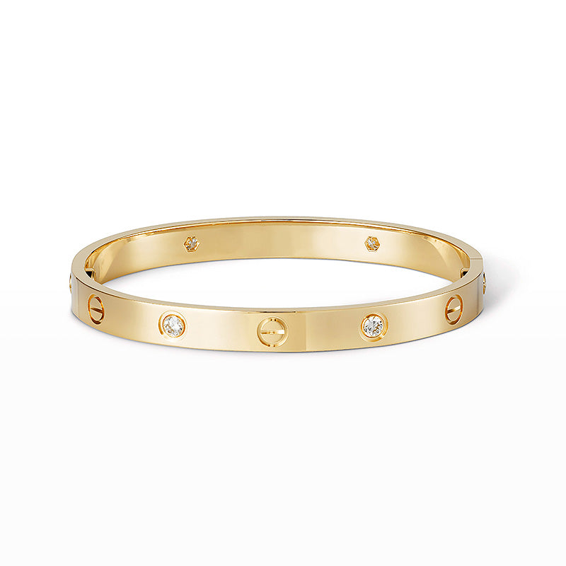 [LumiVibe]LOVE BRACELET 6.1MM 4 DIAMONDS