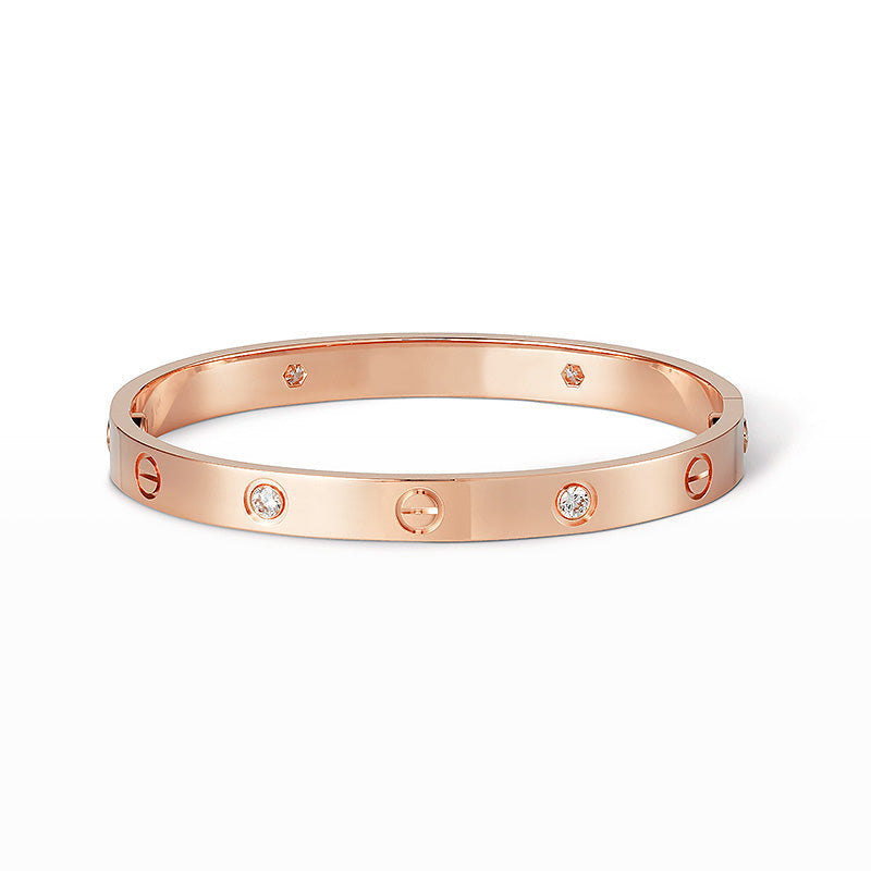 [LumiVibe]LOVE BRACELET 6.1MM 4 DIAMONDS