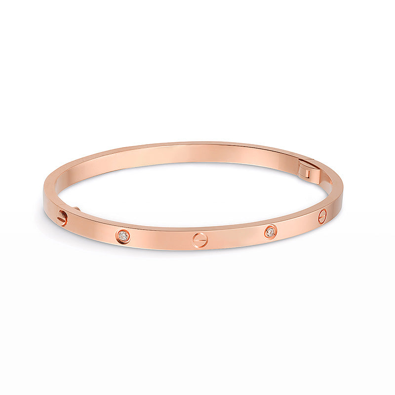 [LumiVibe]LOVE BRACELET 3.65MM 6 DIAMONDS