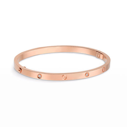 [LumiVibe]LOVE BRACELET 3.65MM 6 DIAMONDS