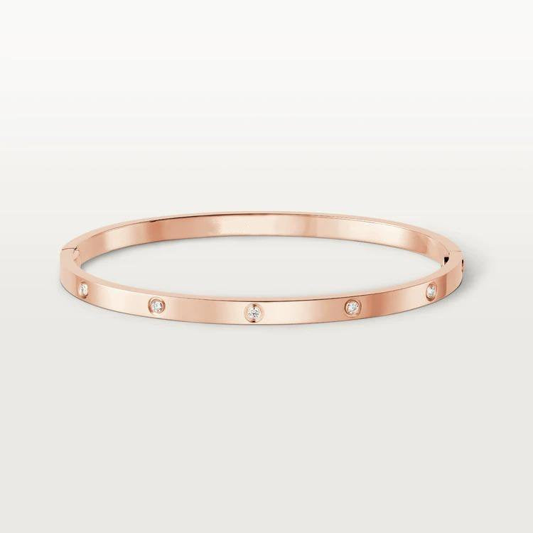 [LumiVibe]LOVE BRACELET 3.65MM 10 DIAMONDS