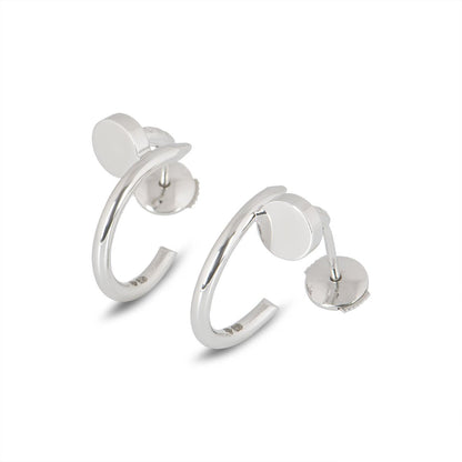 [LumiVibe]JUSTE EARRINGS SILVER