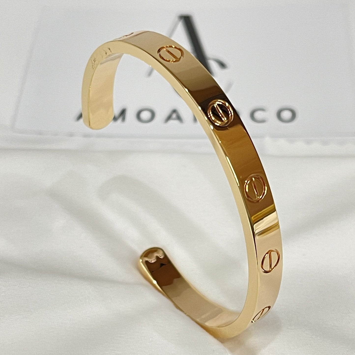 [LumiVibe]LOVE BRACELET 6.1MM OPEN CUFF
