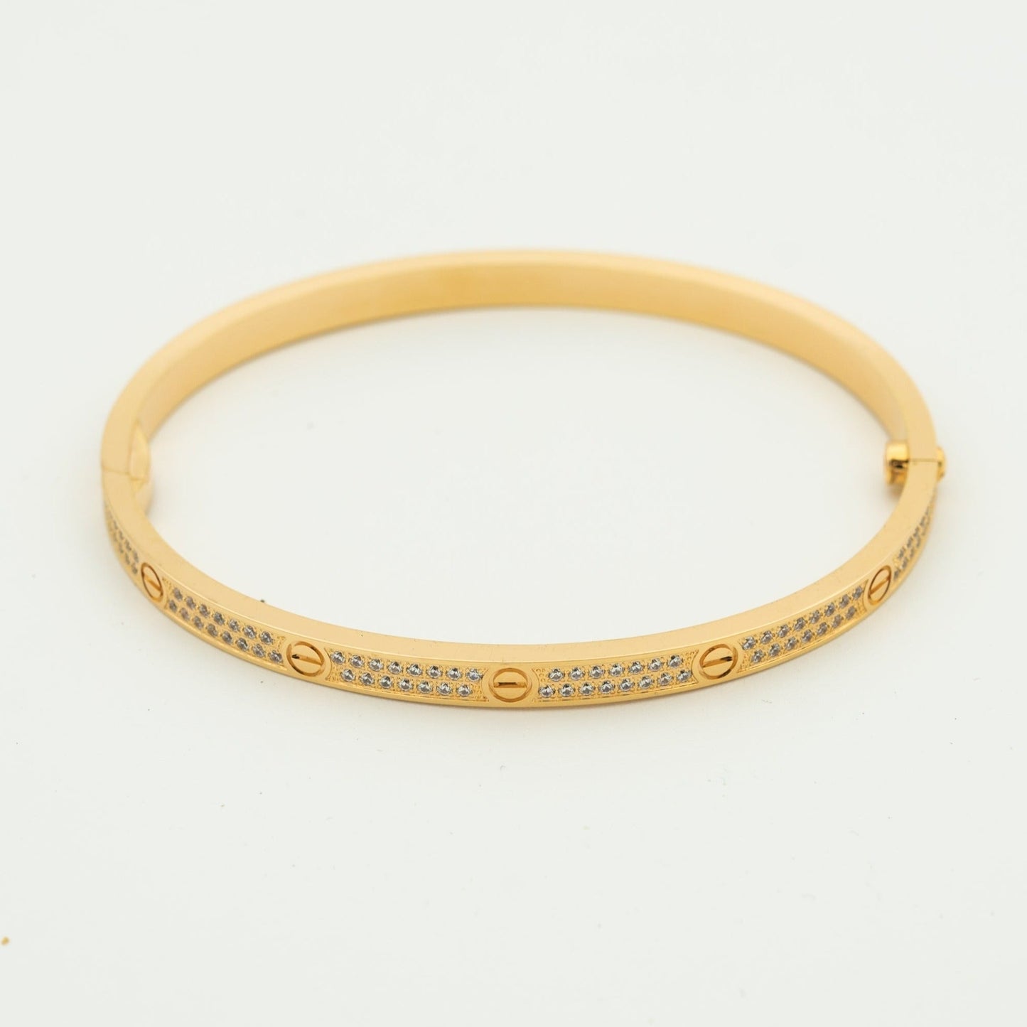 [LumiVibe]LOVE BRACELET 3.65MM DIAMOND-PAVED