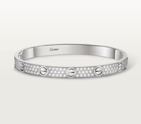 [LumiVibe]NEW-LOVE-6.1MM-Width Diamond-Studded Bracelet
