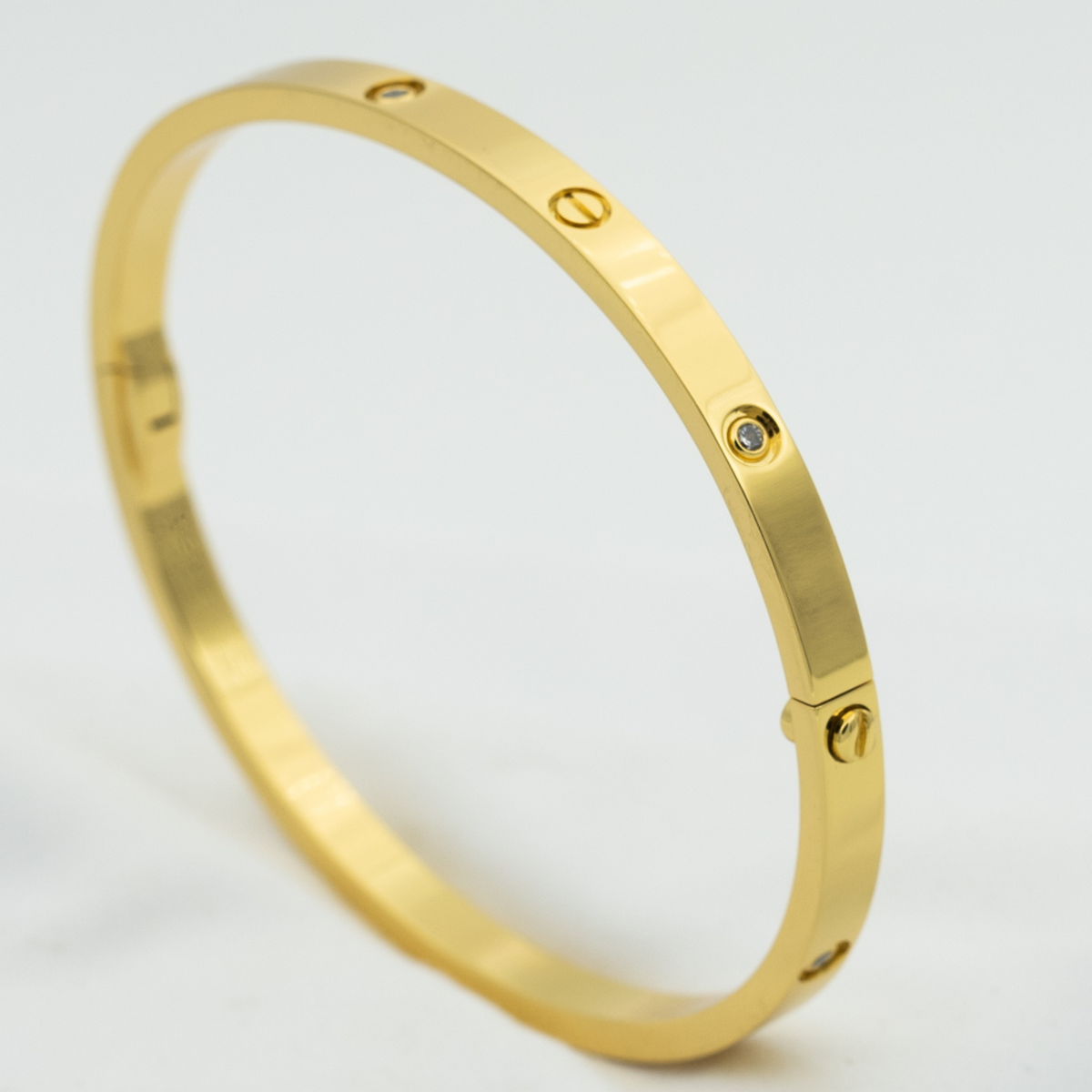 [LumiVibe]LOVE BRACELET 3.65MM 6 DIAMONDS